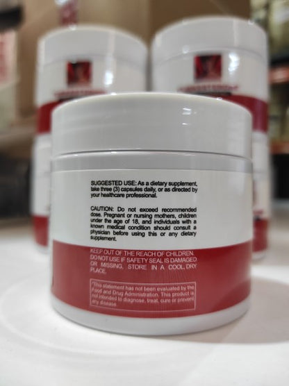 Suplemento TURKESTERONE 60 Cápsulas - aumento de masa muscular y recuperacion - additional image 2