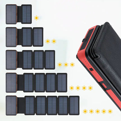 Banco de Energía Solar Magnético Impermeable de 20000mAh