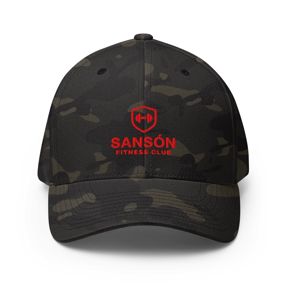 Gorra Sansón Club blanca/camuflada