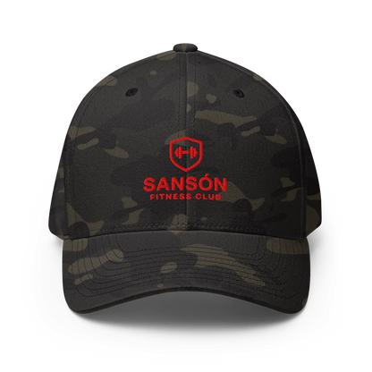 Gorra Sansón Club blanca/camuflada