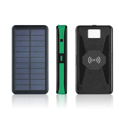 Banco de Energía Solar Magnético Impermeable de 20000mAh
