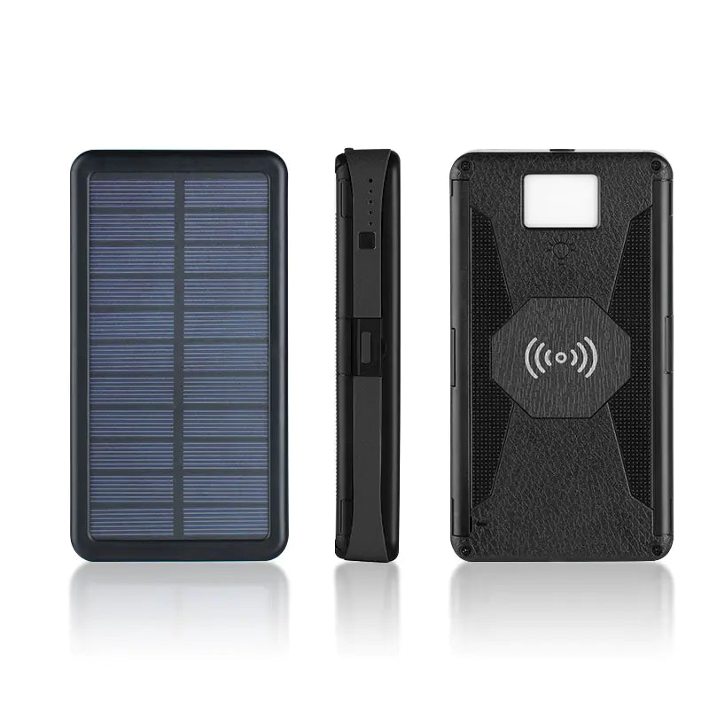 Banco de Energía Solar Magnético Impermeable de 20000mAh