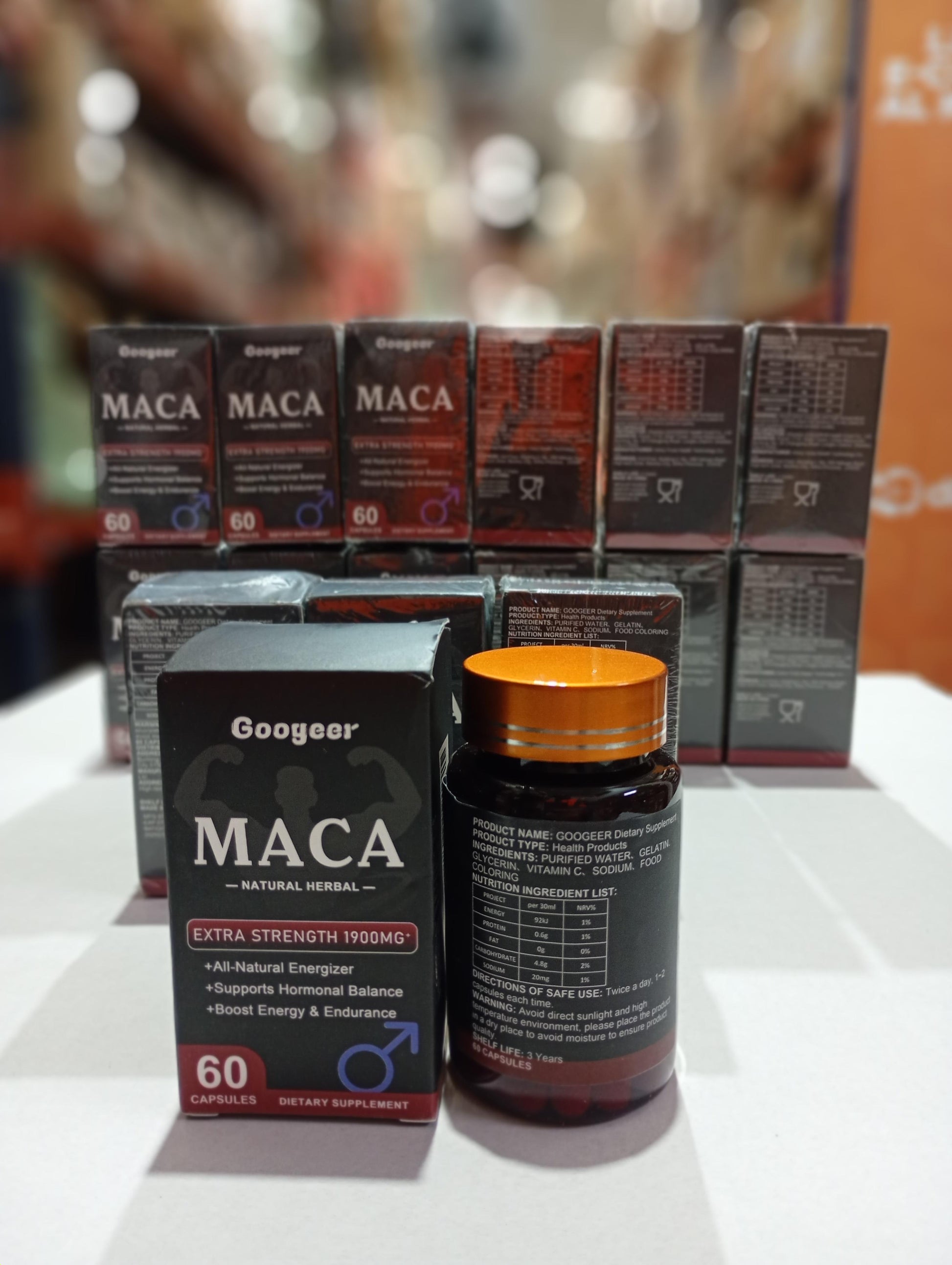 Maca extra strength 1900mg - additional image 1